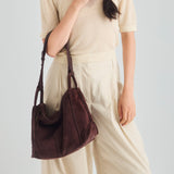The Sak Los Feliz Hobo - Leather - Mahogany Suede