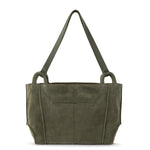 The Sak Los Feliz Satchel - Leather - Moss Suede