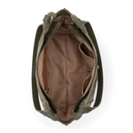 The Sak Los Feliz Satchel - Leather - Moss Suede