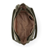 The Sak Los Feliz Satchel - Leather - Moss Suede