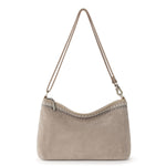 The Sak Lumi Crossbody - Leather - Sand Suede Blanket Stitch