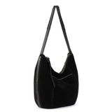 The Sak Sequoia Hobo - Leather - Black Suede Terra Stitch