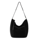 The Sak Sequoia Hobo - Leather - Black Suede Terra Stitch
