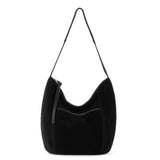 The Sak Sequoia Hobo - Leather - Black Suede Terra Stitch