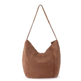The Sak Sequoia Hobo - Leather - Tobacco Suede Terra Stitch