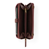 The Sak Iris Smartphone Wallet - Leather - Black Cherry