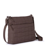 Sakroots Basic Crossbody - EcoTwill - Mahogany Woven Quilted