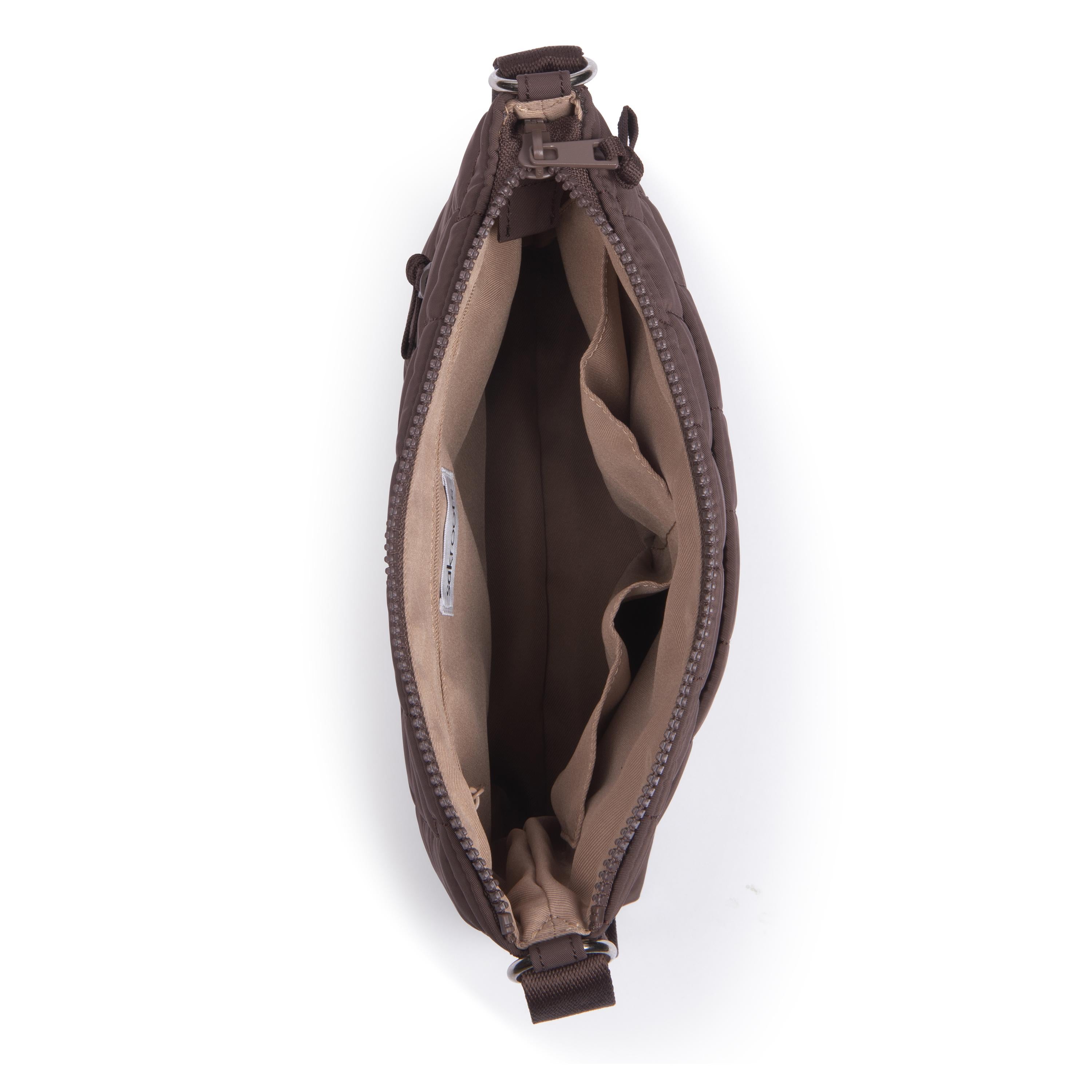 Sakroots Basic Crossbody - EcoTwill - Mahogany Woven Quilted