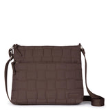 Sakroots Basic Crossbody - EcoTwill - Mahogany Woven Quilted