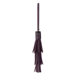 The Sak Cypress Tassel Dangle - Leather - Aubergine