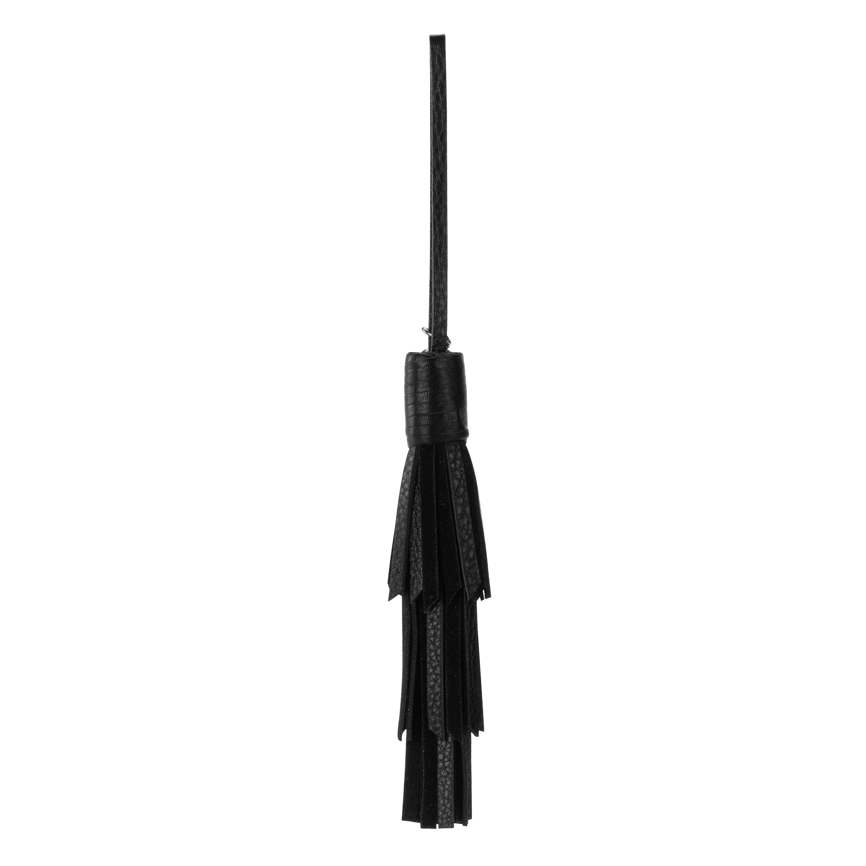 The Sak Cypress Tassel Dangle - Leather - Black