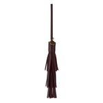 The Sak Cypress Tassel Dangle - Leather - Mahogany