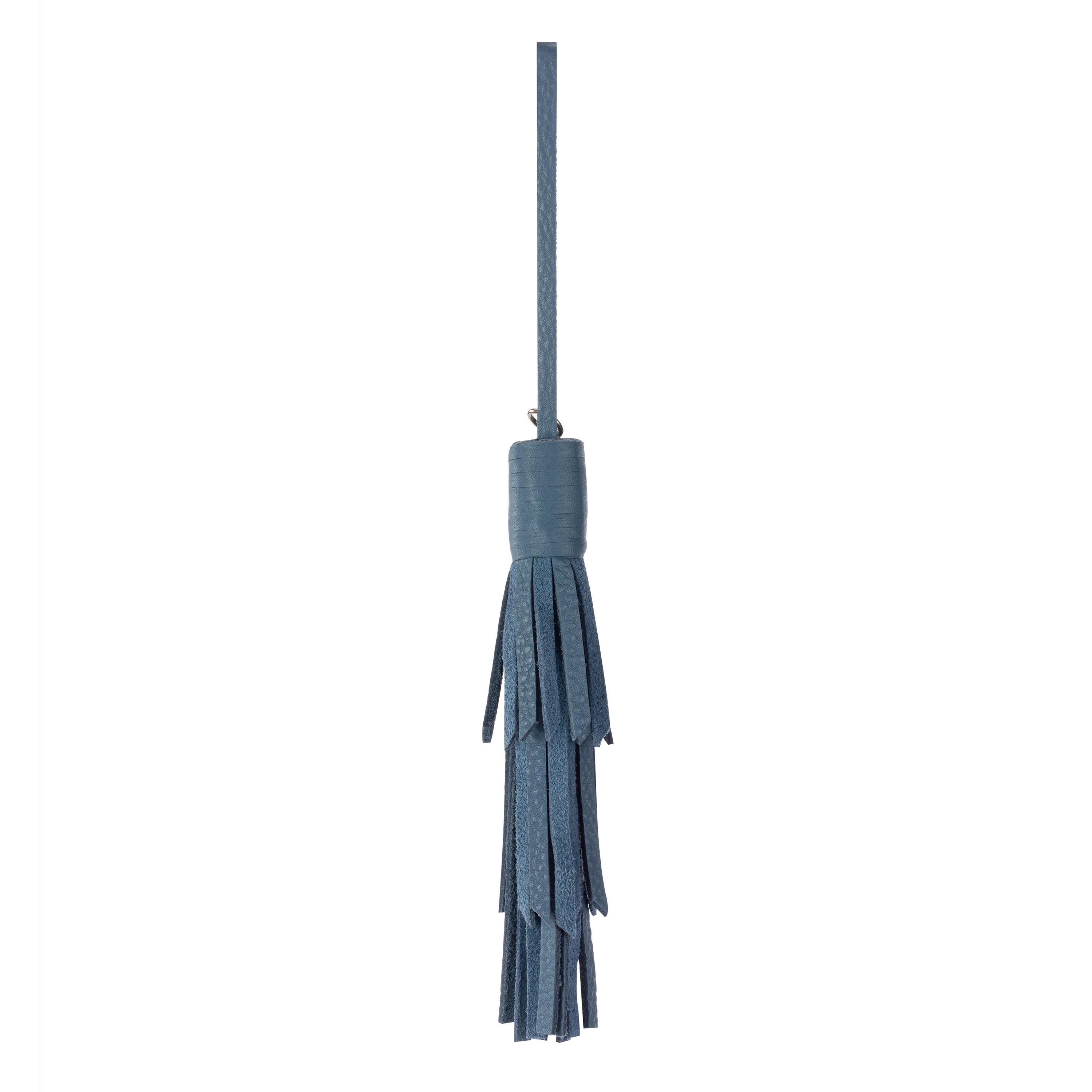 The Sak Cypress Tassel Dangle - Leather - Maritime