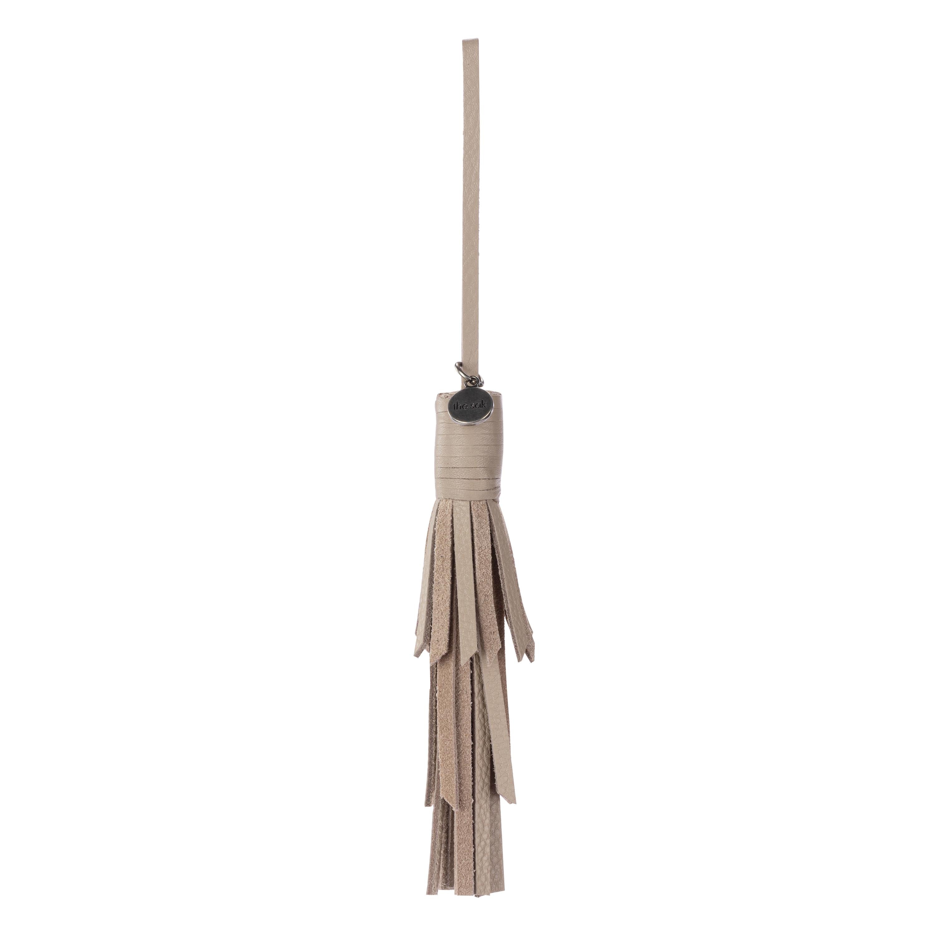The Sak Cypress Tassel Dangle - Leather - Sand