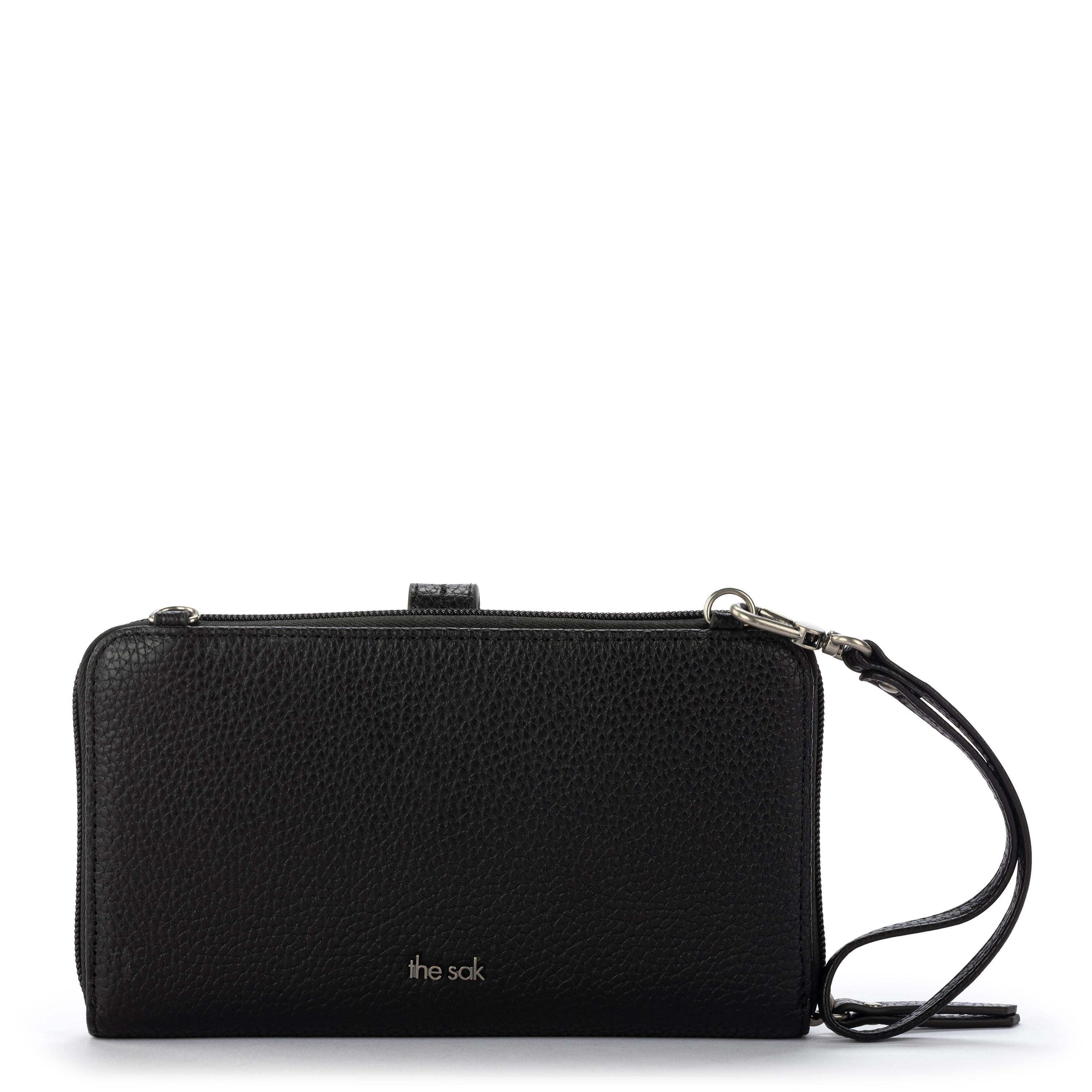 The Sak Iris Smartphone Wallet - Leather - Black Silver Stud