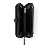 The Sak Iris Smartphone Wallet - Leather - Black Silver Stud