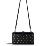 The Sak Iris Smartphone Wallet - Leather - Black Silver Stud