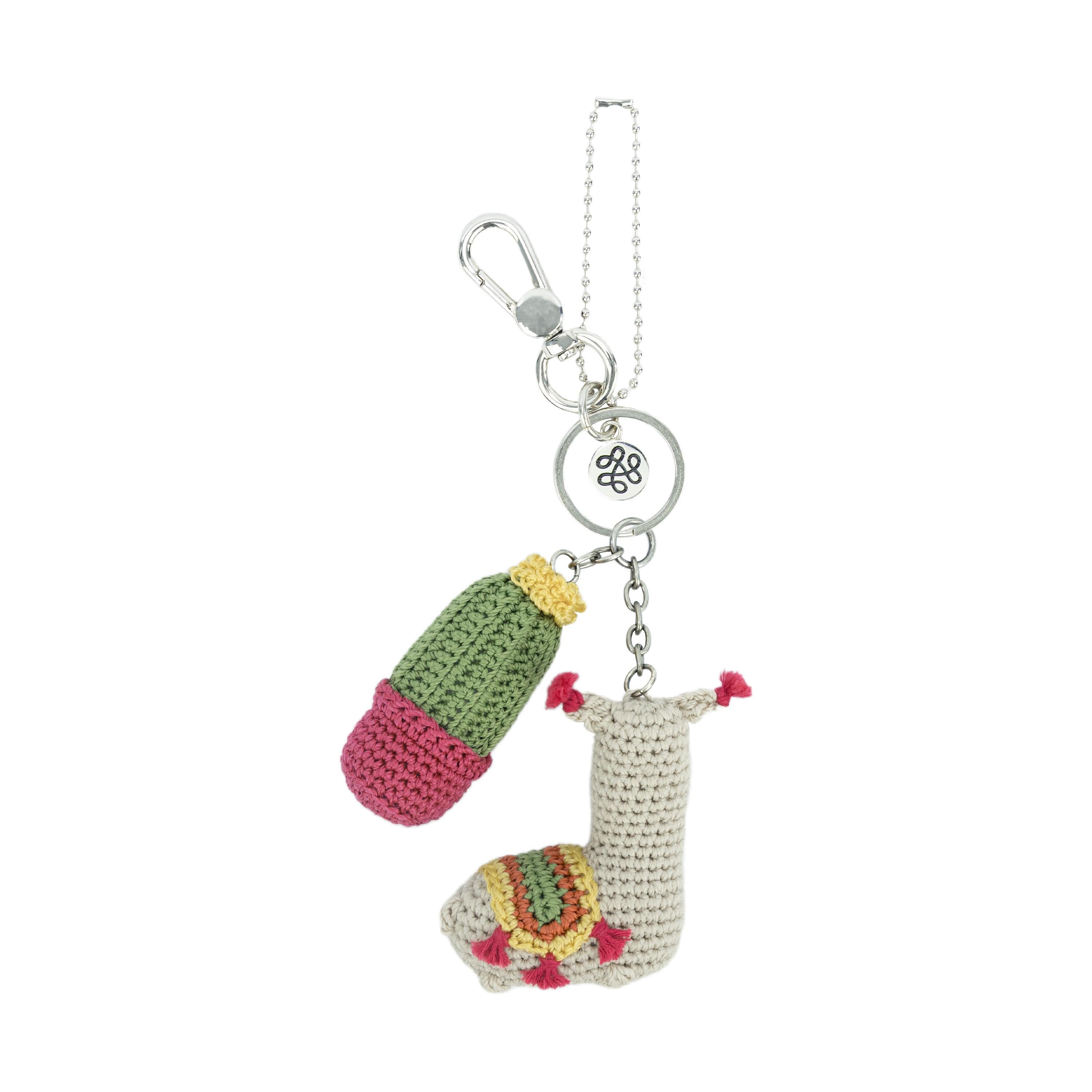 The Sak Yarnicharmz Dangle - Hand Crochet - Alpaca