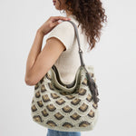 The Sak Los Feliz Large Tote - Hand Crochet - Natural Mermaid