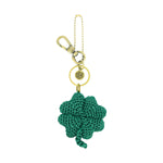 The Sak Dangle Clover Dangle - Hand Crochet - Clover