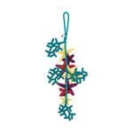 The Sak Yarnicharmz The Mega Dangle - Hand Crochet - Ocean