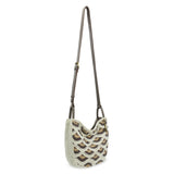 The Sak Los Feliz Crossbody - Hand Crochet - Natural Mermaid