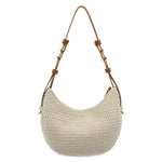 The Sak Tess Shoulder Bag - Hand Crochet - Ecru