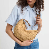 The Sak Tess Shoulder Bag - Straw - Natural Primrose