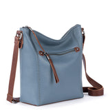 The Sak Ashland Leather Slouchy Crossbody - Leather - Maritime
