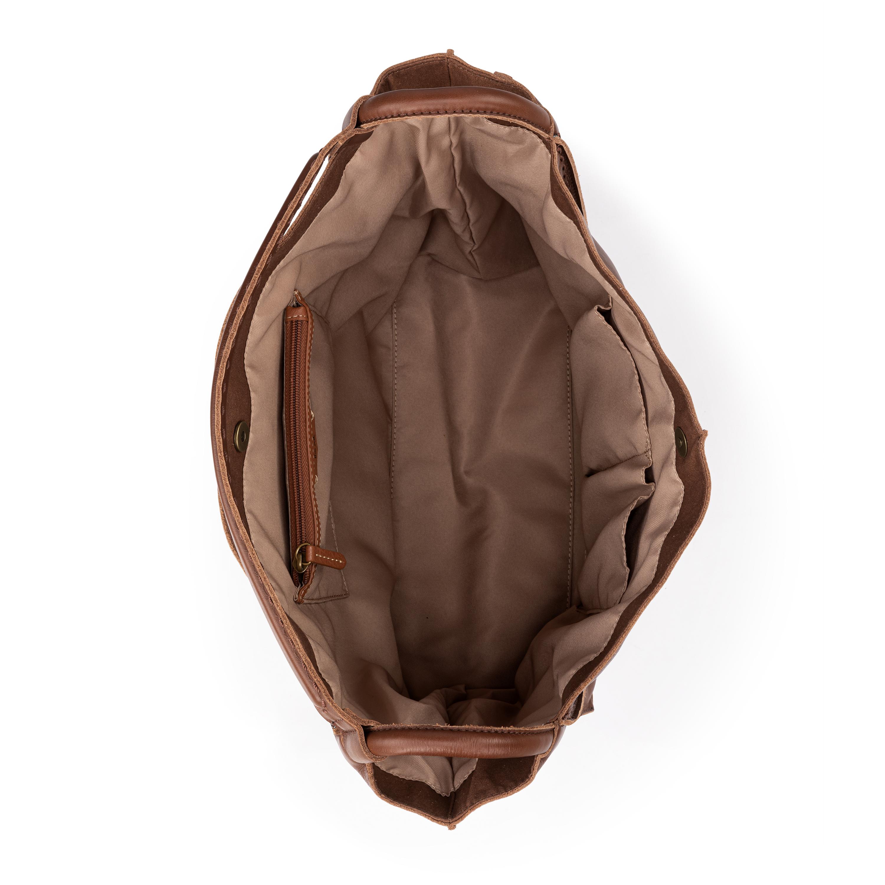 The Sak Los Feliz Large Tote - Leather - Whiskey