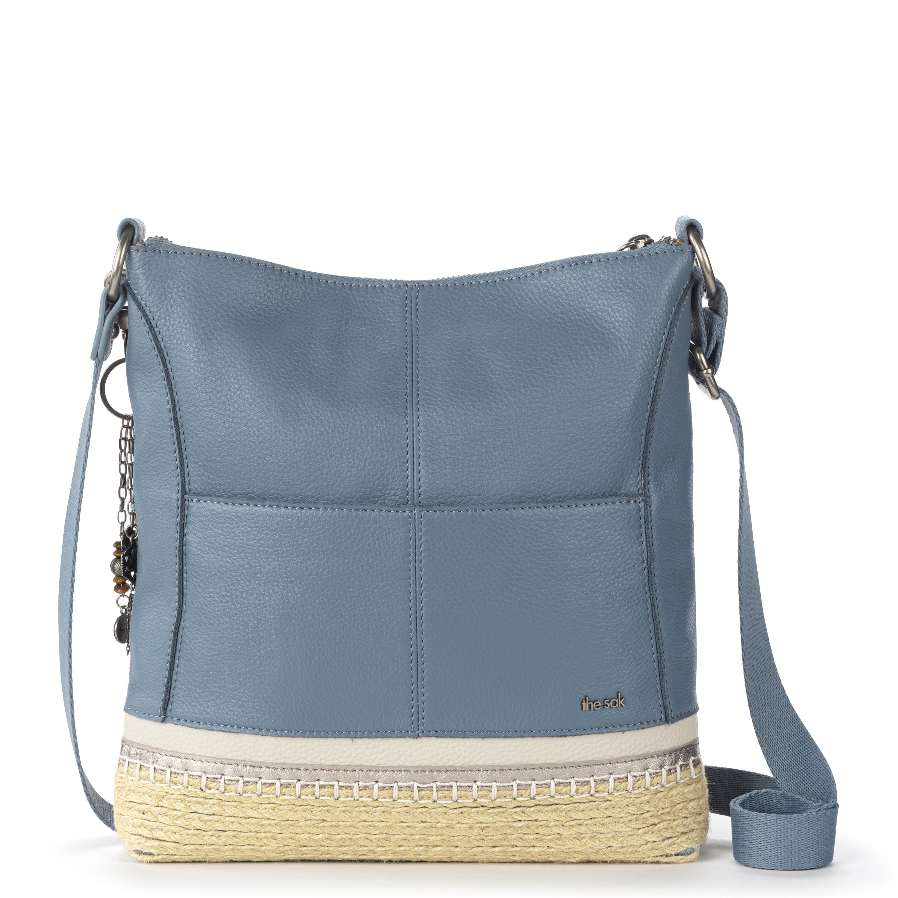 The Sak Lucia Leather Adjustable Crossbody - Leather - Maritime Espadrille