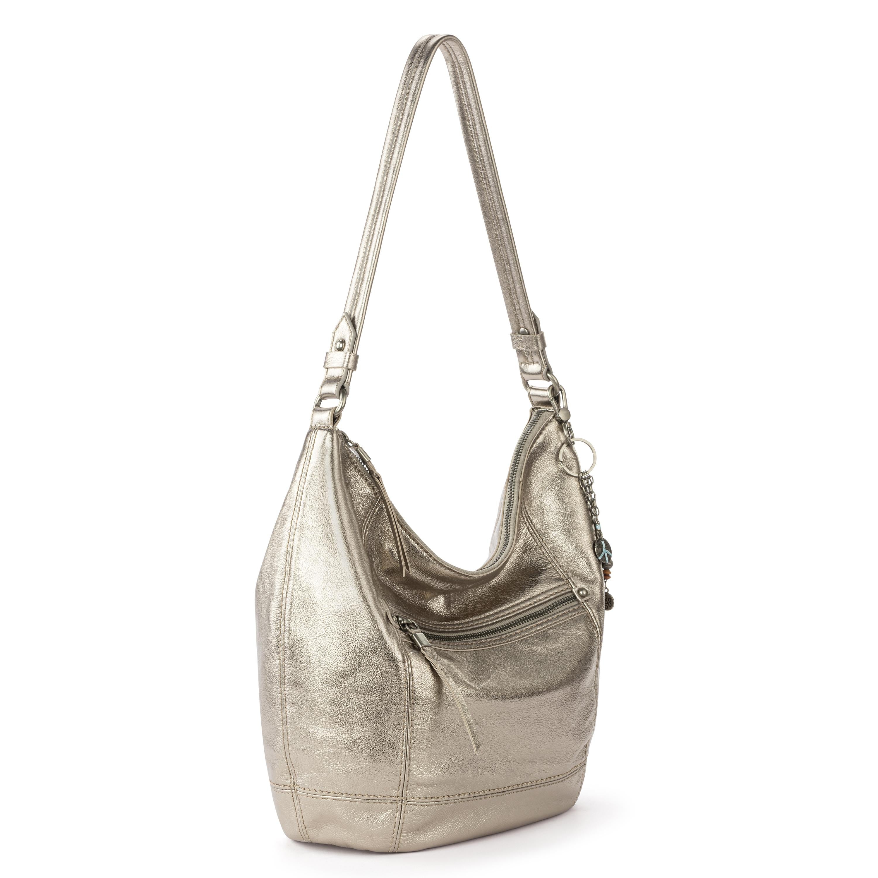 The Sak Sequoia Shoulder Hobo - Leather - Pyrite