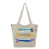 The Sak Sola Carryall Tote - Hand Crochet - Sardines