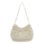 The Sak Los Feliz Hobo - Hand Crochet - Natural Medallion