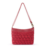 The Sak Lumi Crossbody - Straw - Scarlet Primrose