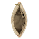 The Sak Marlow Flap Shoulder Bag - Hand Crochet - Bamboo Static