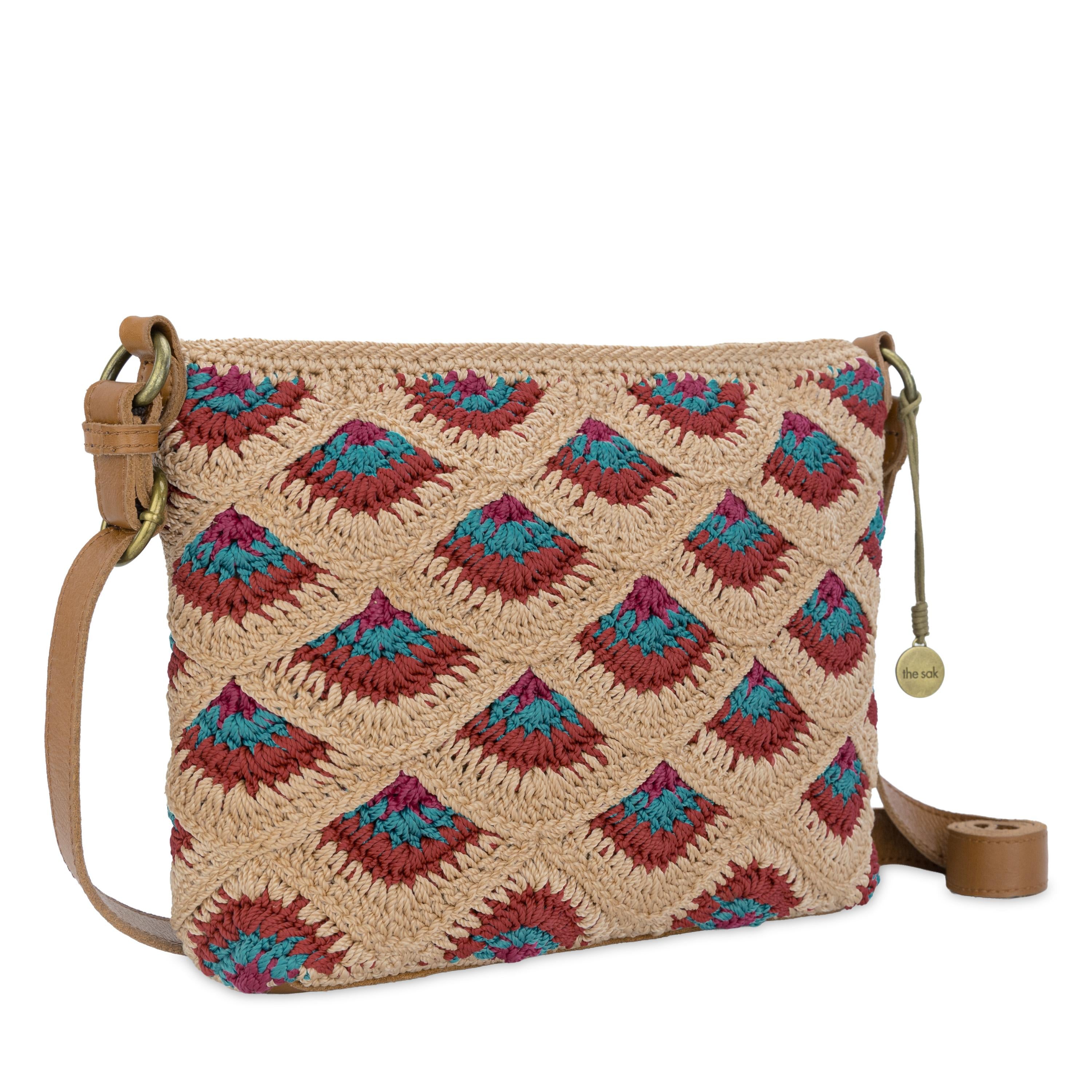 The Sak Melrose Crossbody - Hand Crochet - Bamboo Mermaid