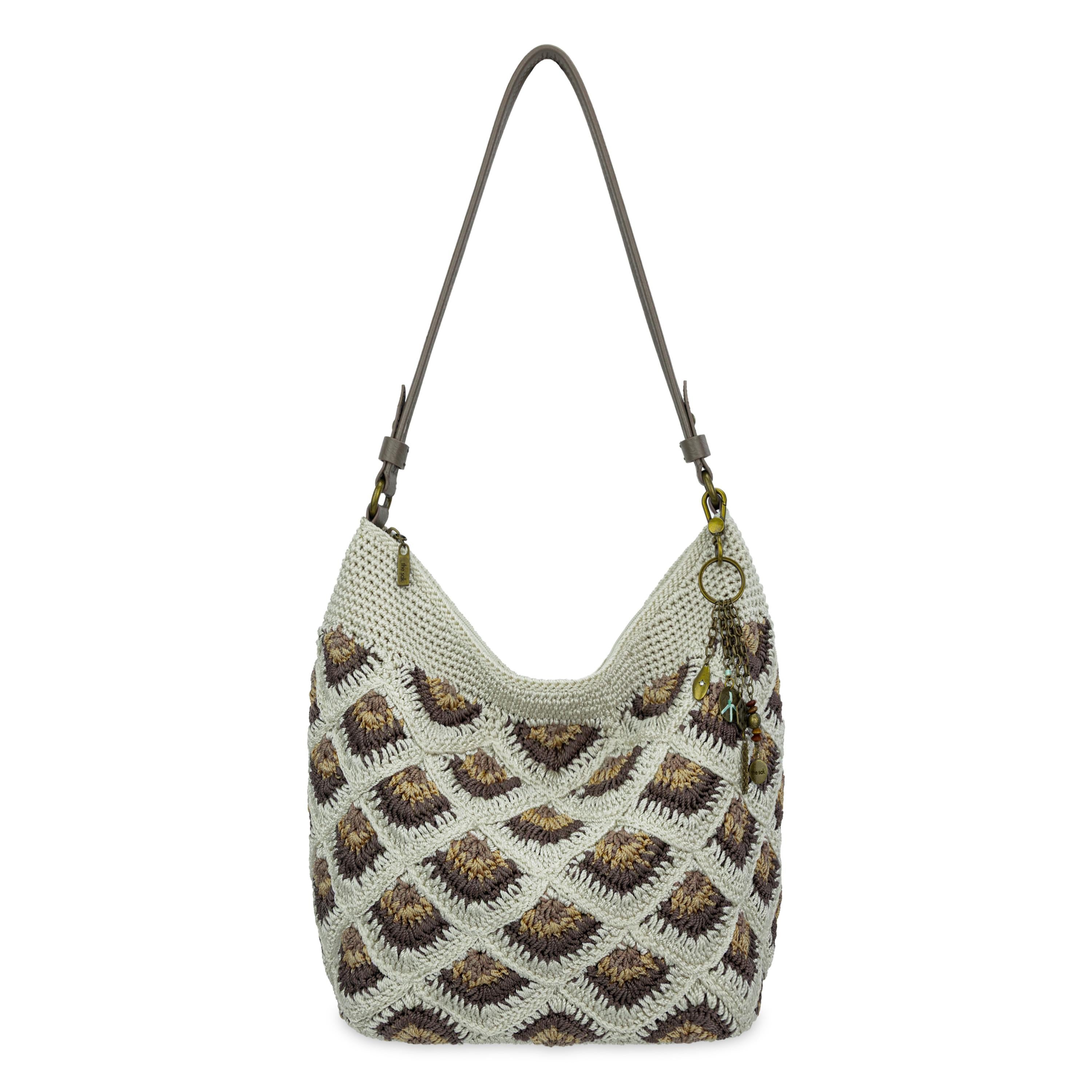 The Sak Sequoia Hobo - Hand Crochet - Natural Mermaid