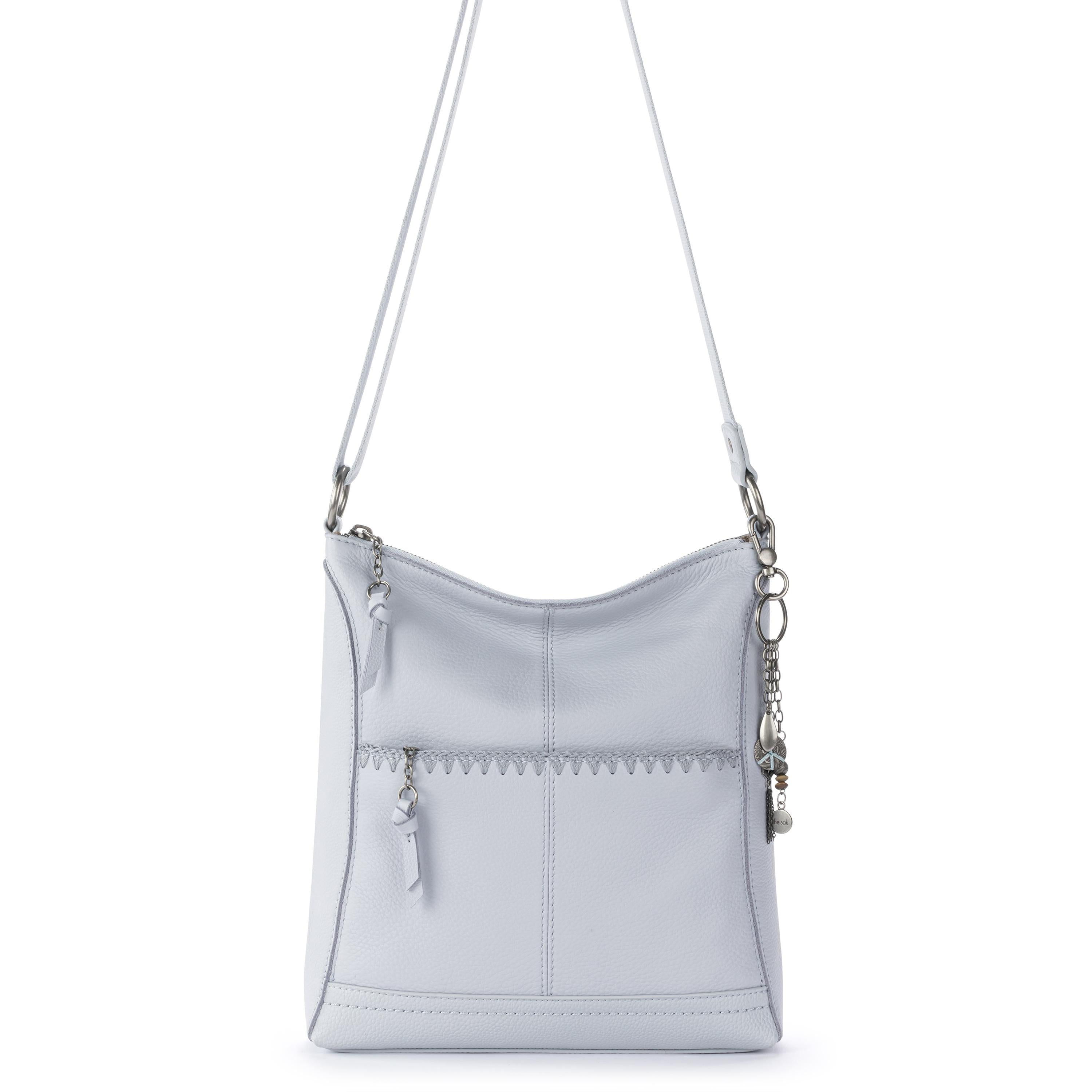 The Sak Lucia Crossbody - Leather - Powder Blue Stitch
