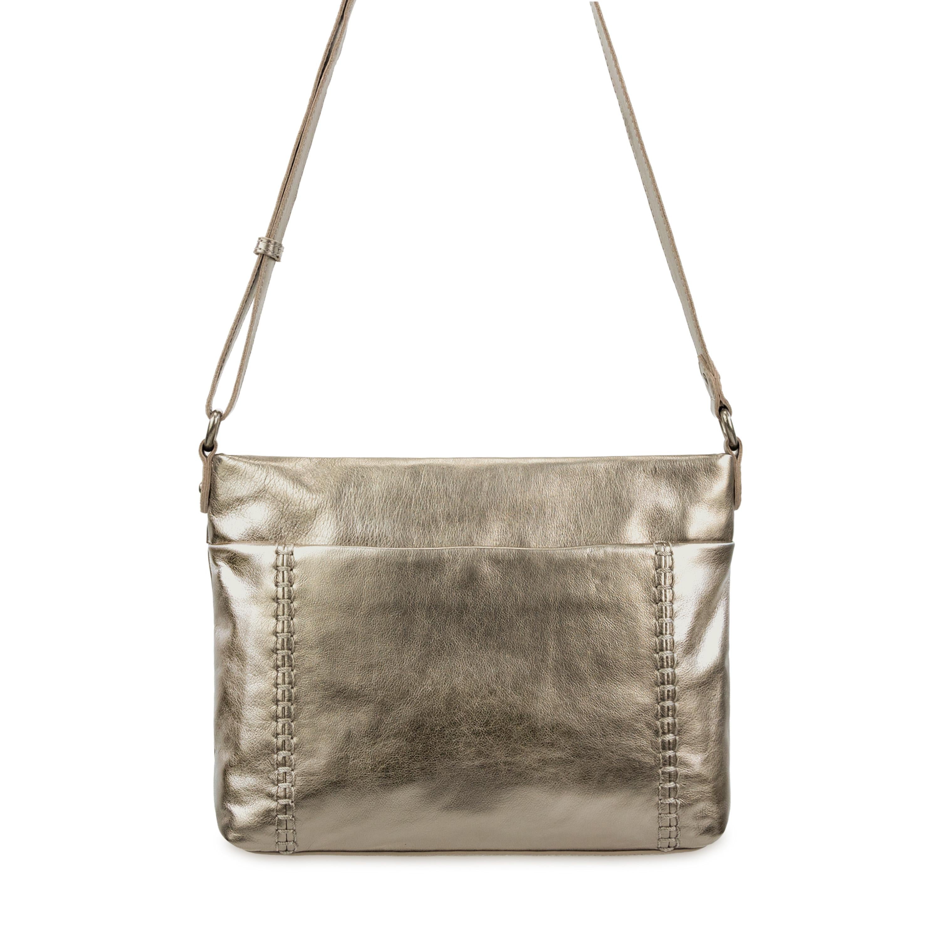 The Sak Melrose Crossbody - Leather - Pyrite