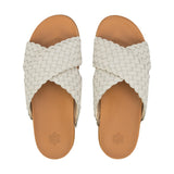 The Sak Penelope Sandal - Leather - Stone Woven