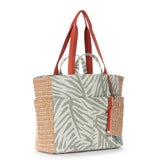 Sakroots Cassia Beach Tote - Canvas - Natural Leaf