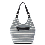 Sakroots Roma Shopper - Straw - Black and White Woven