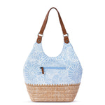 Sakroots Roma Shopper - Canvas - Blue Aura Seashore