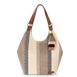 Sakroots Roma Shopper - Straw - Tobacco Batik Woven