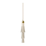 The Sak Cypress Tassel Dangle - Leather - Stone