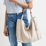 The Sak Cypress Tassel Dangle - Leather - Stone