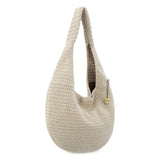 The Sak 120 Shortie Hobo - Hand Crochet - Ecru