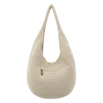 The Sak 120 Shortie Hobo - Hand Crochet - Ecru