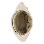 The Sak 120 Shortie Hobo - Hand Crochet - Ecru